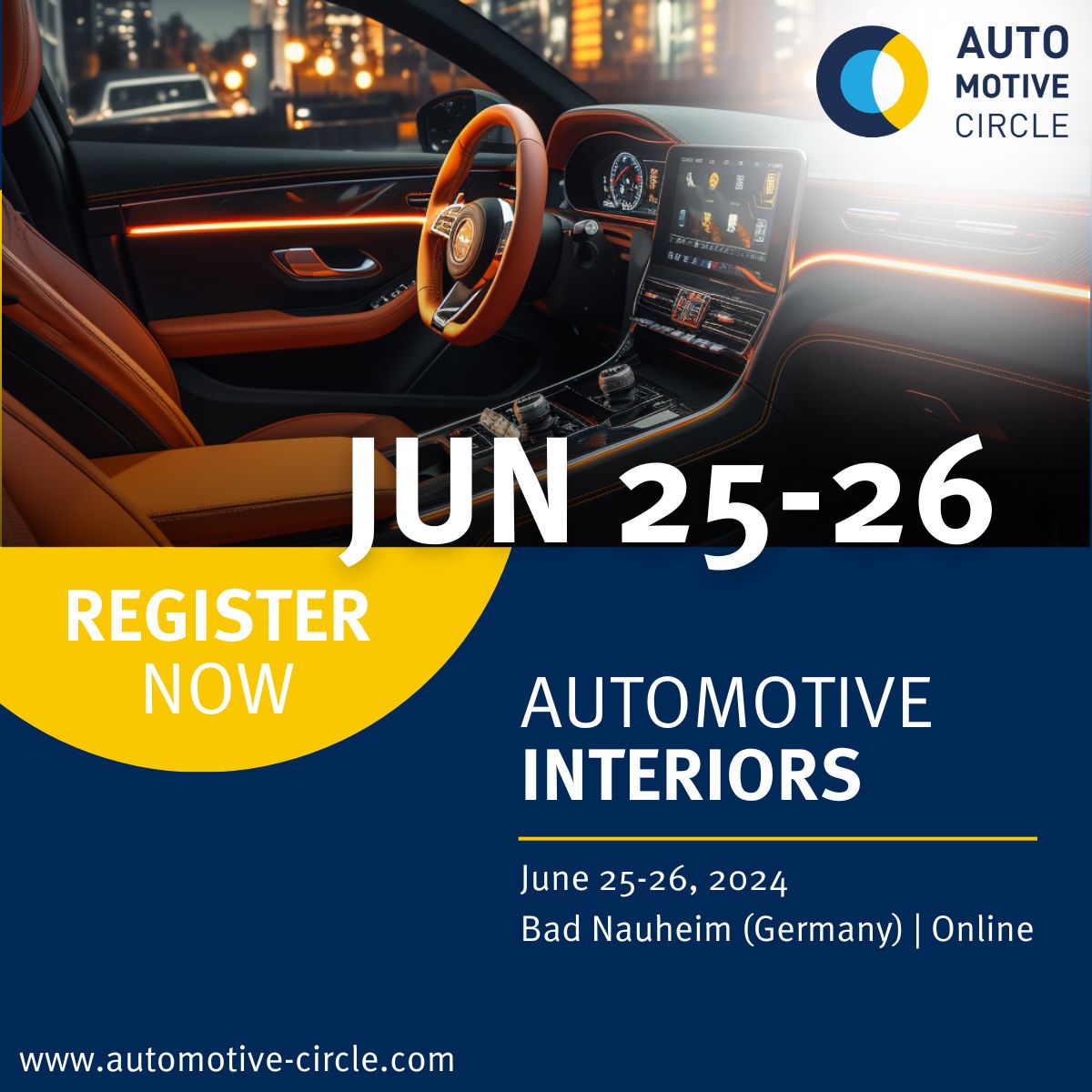 Automotive Interiors 2024 conference